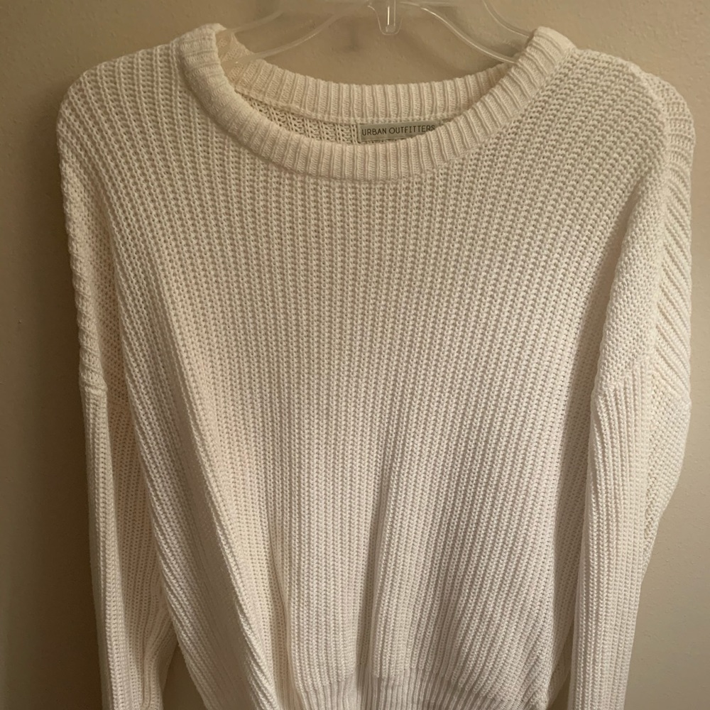 White sweater